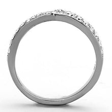 Load image into Gallery viewer, Anillos Para Mujer Color Plata de 316L Acero Inoxidable con Diamante Zirconia Cubica TK1338 - Jewelry Store by Erik Rayo

