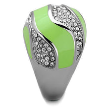 Load image into Gallery viewer, Anillos Para Mujer Color Plata de 316L Acero Inoxidable con Diamante Zirconia Cubica TK1741 - Jewelry Store by Erik Rayo
