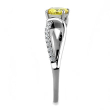 Load image into Gallery viewer, Anillos Para Mujer Color Plata de 316L Acero Inoxidable con Diamante Zirconia Cubica Topaz DA005 - Jewelry Store by Erik Rayo
