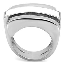 Load image into Gallery viewer, Anillos Para Mujer Color Plata de 316L Acero Inoxidable con Piedra Agata en Blanco TK108 - Jewelry Store by Erik Rayo
