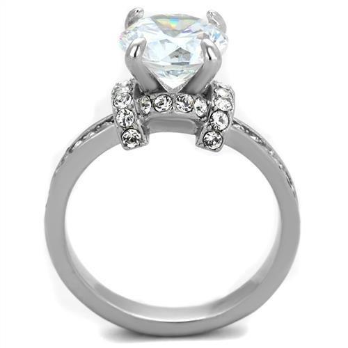 Anillos Para Mujer Color Plata de 316L Acero Inoxidable Cosenza - Jewelry Store by Erik Rayo
