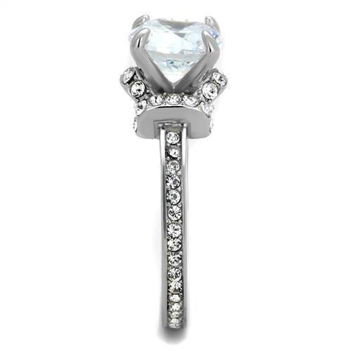 Anillos Para Mujer Color Plata de 316L Acero Inoxidable Cosenza - Jewelry Store by Erik Rayo