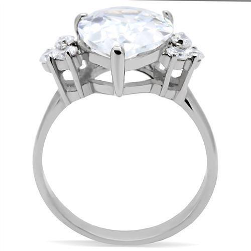 Anillos Para Mujer Color Plata de 316L Acero Inoxidable Crotone - Jewelry Store by Erik Rayo