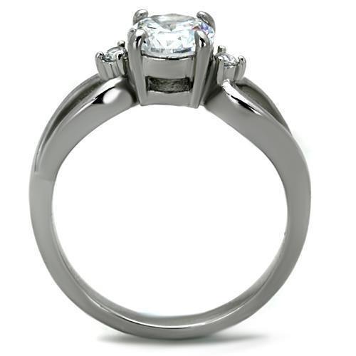 Anillos Para Mujer Color Plata de 316L Acero Inoxidable Daejon - Jewelry Store by Erik Rayo