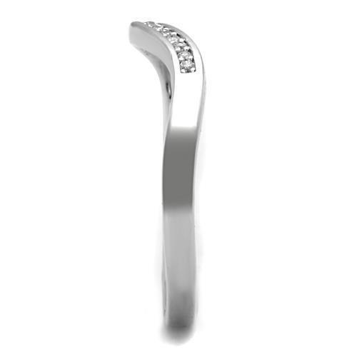 Anillos Para Mujer Color Plata de 316L Acero Inoxidable Damascus - Jewelry Store by Erik Rayo