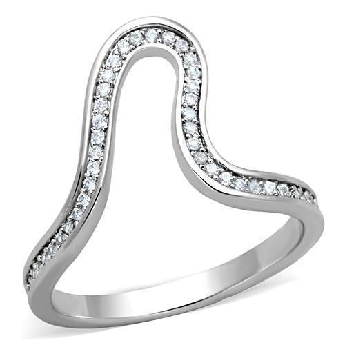 Anillos Para Mujer Color Plata de 316L Acero Inoxidable Douala - Jewelry Store by Erik Rayo