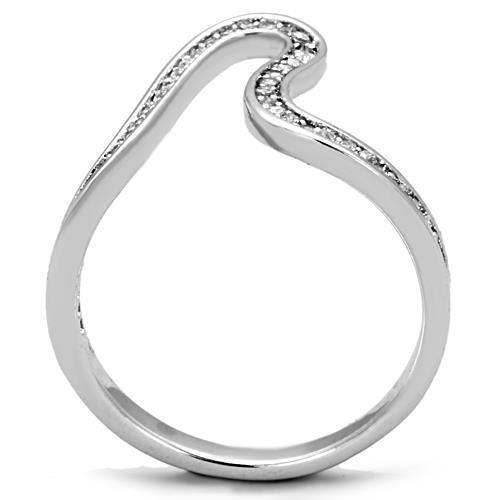 Anillos Para Mujer Color Plata de 316L Acero Inoxidable Douala - Jewelry Store by Erik Rayo