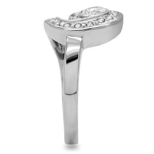Anillos Para Mujer Color Plata de 316L Acero Inoxidable Kobe - Jewelry Store by Erik Rayo