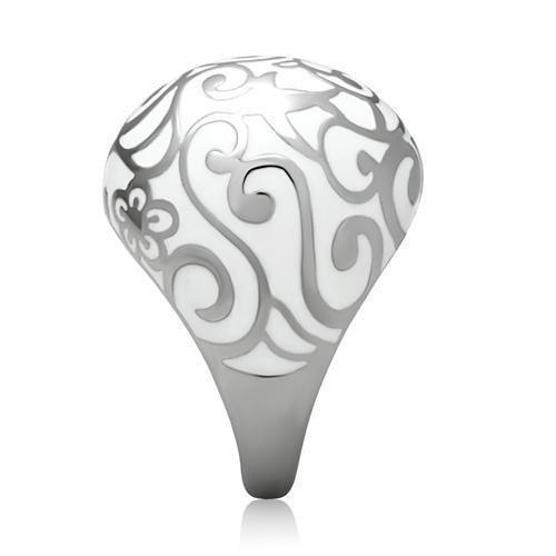 Anillos Para Mujer Color Plata de 316L Acero Inoxidable Massa - Jewelry Store by Erik Rayo