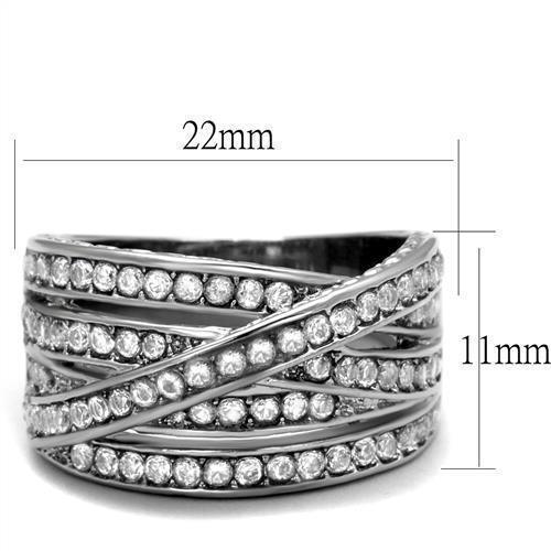 Anillos Para Mujer Color Plata de 316L Acero Inoxidable Meerut - Jewelry Store by Erik Rayo