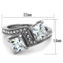 Load image into Gallery viewer, Anillos Para Mujer Color Plata de 316L Acero Inoxidable Milan - Jewelry Store by Erik Rayo
