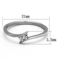 Load image into Gallery viewer, Anillos Para Mujer Color Plata de 316L Acero Inoxidable Nagoya - Jewelry Store by Erik Rayo
