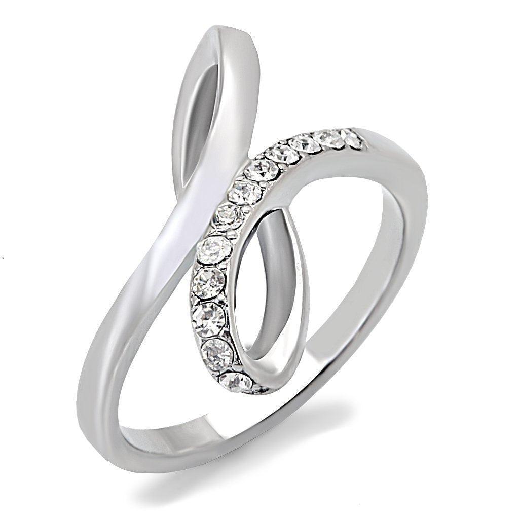 Anillos Para Mujer Color Plata de 316L Acero Inoxidable Pescara - Jewelry Store by Erik Rayo