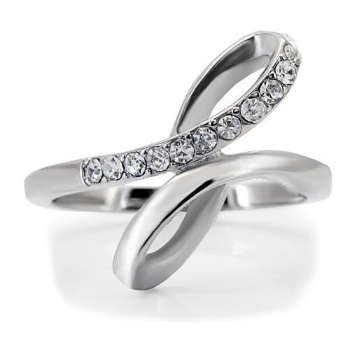 Anillos Para Mujer Color Plata de 316L Acero Inoxidable Pescara - Jewelry Store by Erik Rayo
