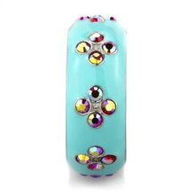 Load image into Gallery viewer, Anillos Para Mujer Color Plata de 316L Acero Inoxidable Piedra de Crystal Azul Luz - Jewelry Store by Erik Rayo

