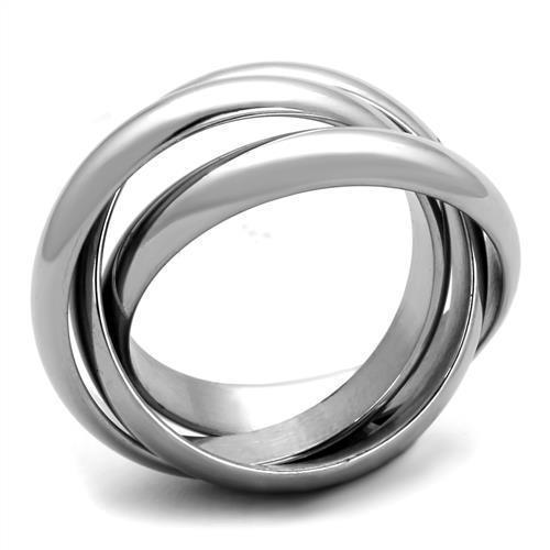 Anillos Para Mujer Color Plata de 316L Acero Inoxidable Siena - Jewelry Store by Erik Rayo