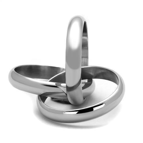 Anillos Para Mujer Color Plata de 316L Acero Inoxidable Siena - Jewelry Store by Erik Rayo