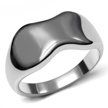 Load image into Gallery viewer, Anillos Para Mujer Color Plata de 316L Acero Inoxidable Sin Piedra TK033 - Jewelry Store by Erik Rayo
