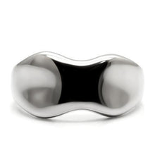 Load image into Gallery viewer, Anillos Para Mujer Color Plata de 316L Acero Inoxidable Sin Piedra TK033 - Jewelry Store by Erik Rayo
