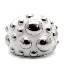 Load image into Gallery viewer, Anillos Para Mujer Color Plata de 316L Acero Inoxidable Sin Piedra TK042 - Jewelry Store by Erik Rayo

