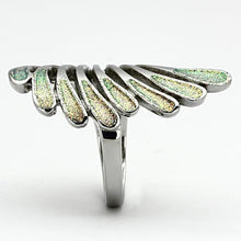Load image into Gallery viewer, Anillos Para Mujer Color Plata de 316L Acero Inoxidable Sin Piedra TK1001 - Jewelry Store by Erik Rayo
