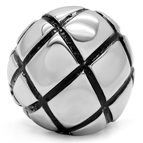 Anillos Para Mujer Color Plata de 316L Acero Inoxidable Sin Piedra TK139 - Jewelry Store by Erik Rayo