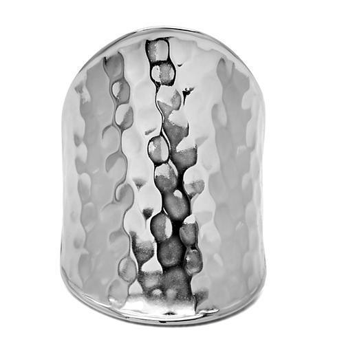 Anillos Para Mujer Color Plata de 316L Acero Inoxidable Sin Piedra TK140 - Jewelry Store by Erik Rayo