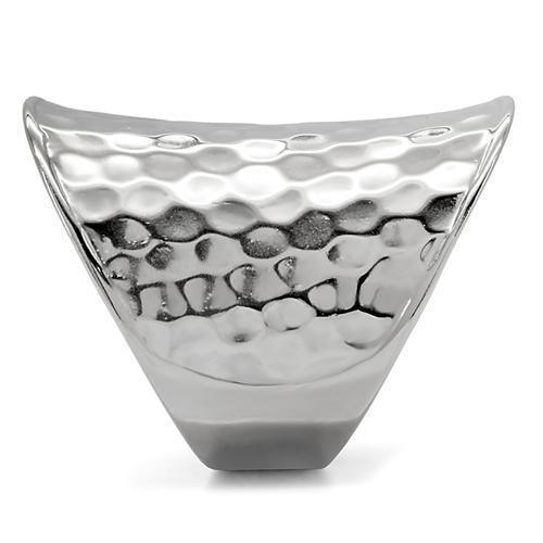 Anillos Para Mujer Color Plata de 316L Acero Inoxidable Sin Piedra TK140 - Jewelry Store by Erik Rayo
