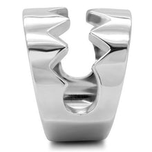 Load image into Gallery viewer, Anillos Para Mujer Color Plata de 316L Acero Inoxidable Sin Piedra TK143 - Jewelry Store by Erik Rayo
