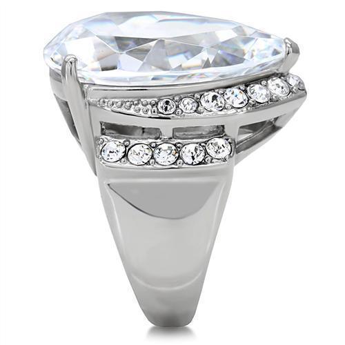 Anillos Para Mujer Color Plata de 316L Acero Inoxidable Soldi - Jewelry Store by Erik Rayo
