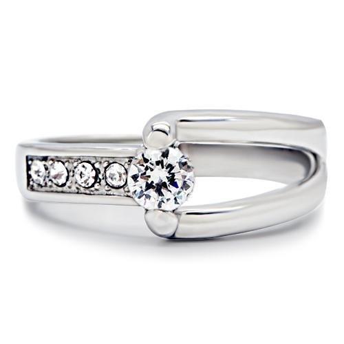 Anillos Para Mujer Color Plata de 316L Acero Inoxidable Varanasi - Jewelry Store by Erik Rayo