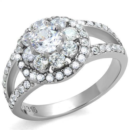 Anillos Para Mujer Color Plata de 316L Acero Inoxidable Venti - Jewelry Store by Erik Rayo