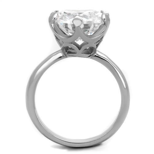 Anillos Para Mujer Color Plata de 316L Acero Inoxidable Veratti - Jewelry Store by Erik Rayo