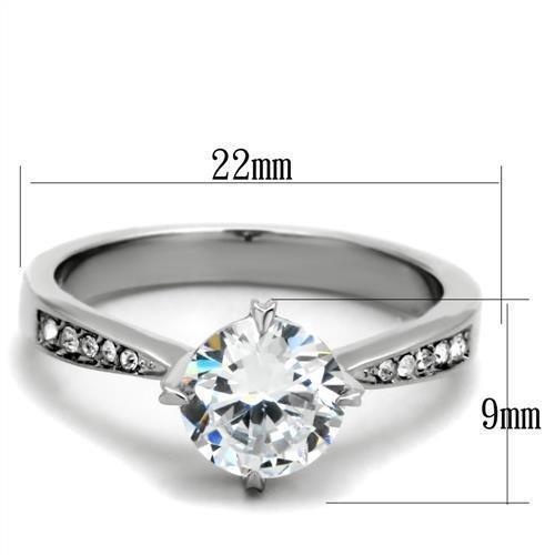 Anillos Para Mujer Color Plata de 316L Acero Inoxidable Vratti - Jewelry Store by Erik Rayo