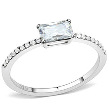 Load image into Gallery viewer, Anillos Para Mujer Color Plata de 316L Acero Inoxidable with Cubic in Clear DA009 - Jewelry Store by Erik Rayo
