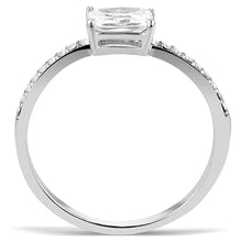 Load image into Gallery viewer, Anillos Para Mujer Color Plata de 316L Acero Inoxidable with Cubic in Clear DA009 - Jewelry Store by Erik Rayo

