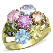 Load image into Gallery viewer, Anillos Para Mujer Dos Tonos de 316L Acero Inoxidable K1791 - Jewelry Store by Erik Rayo
