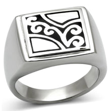 Load image into Gallery viewer, Rings for Men Silver Stainless Steel TK482 with No Stone
