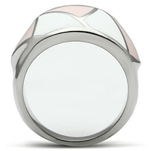 Load image into Gallery viewer, Silver Rings for Women Stainless Steel TK508 with Epoxy in Multi Color
