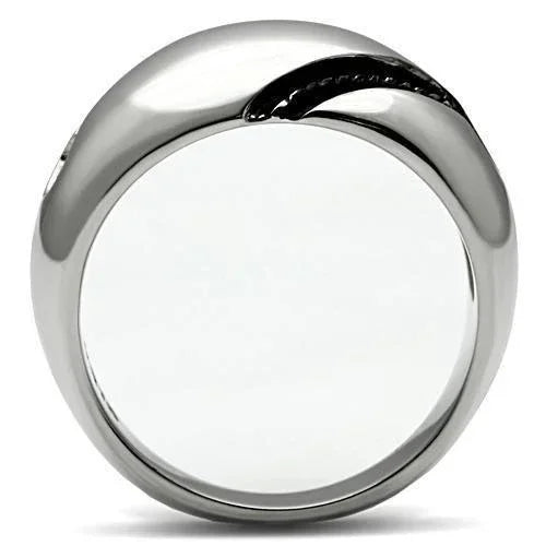Silver Rings for Women Stainless Steel TK524 with No Stone - Jewelry Store by Erik Rayo