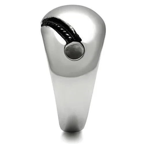 Silver Rings for Women Stainless Steel TK524 with No Stone - Jewelry Store by Erik Rayo