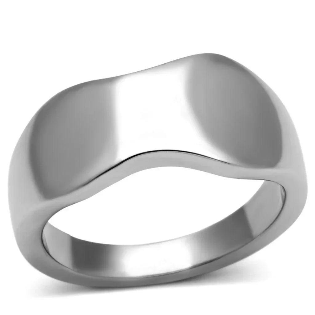 Silver Rings for Women Stainless Steel TK618 with No Stone - Jewelry Store by Erik Rayo