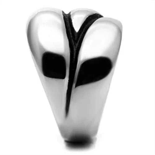 Silver Rings for Women Stainless Steel TK633 with No Stone - Jewelry Store by Erik Rayo