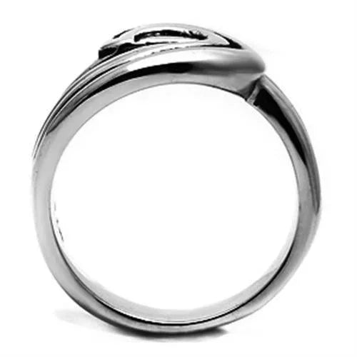 Silver Rings for Women Stainless Steel TK635 with No Stone - Jewelry Store by Erik Rayo
