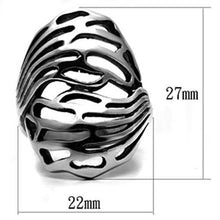 Load image into Gallery viewer, Silver Rings for Women Stainless Steel TK636 with No Stone
