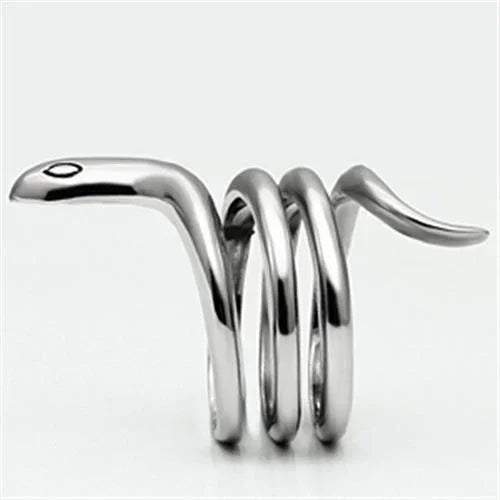 Silver Rings for Women Stainless Steel TK666 with No Stone - Jewelry Store by Erik Rayo