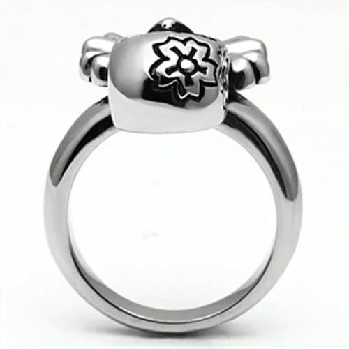 Silver Rings for Women Stainless Steel TK667 with No Stone - Jewelry Store by Erik Rayo