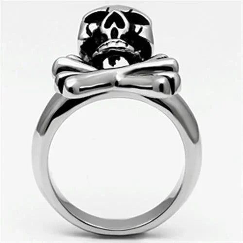 Silver Rings for Women Stainless Steel TK667 with No Stone - Jewelry Store by Erik Rayo