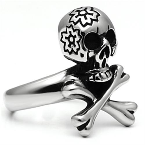 Silver Rings for Women Stainless Steel TK667 with No Stone - Jewelry Store by Erik Rayo