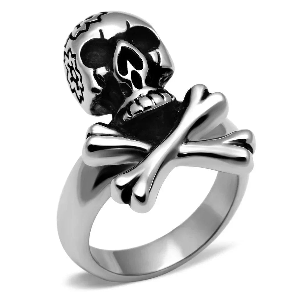 Silver Rings for Women Stainless Steel TK667 with No Stone - Jewelry Store by Erik Rayo